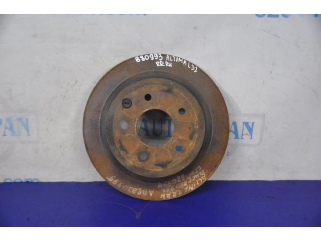 43206-JA00A | Тормозной диск задний NISSAN ALTIMA L32 07-12