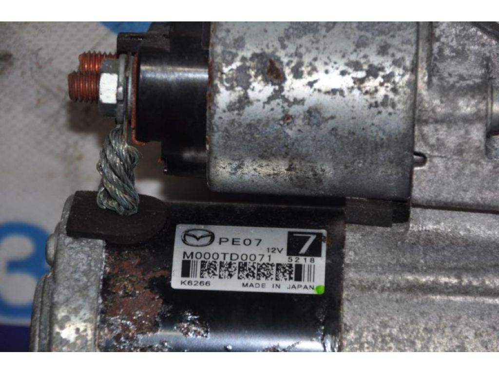 PE07-18-400 | стартер MAZDA 3 BM 13-19 - Фото 2
