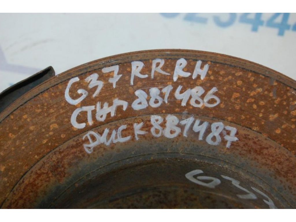 43202-4GA0B | Ступица задн. прав. INFINITI G25/G35/G37/Q40 06-14 - Фото 2