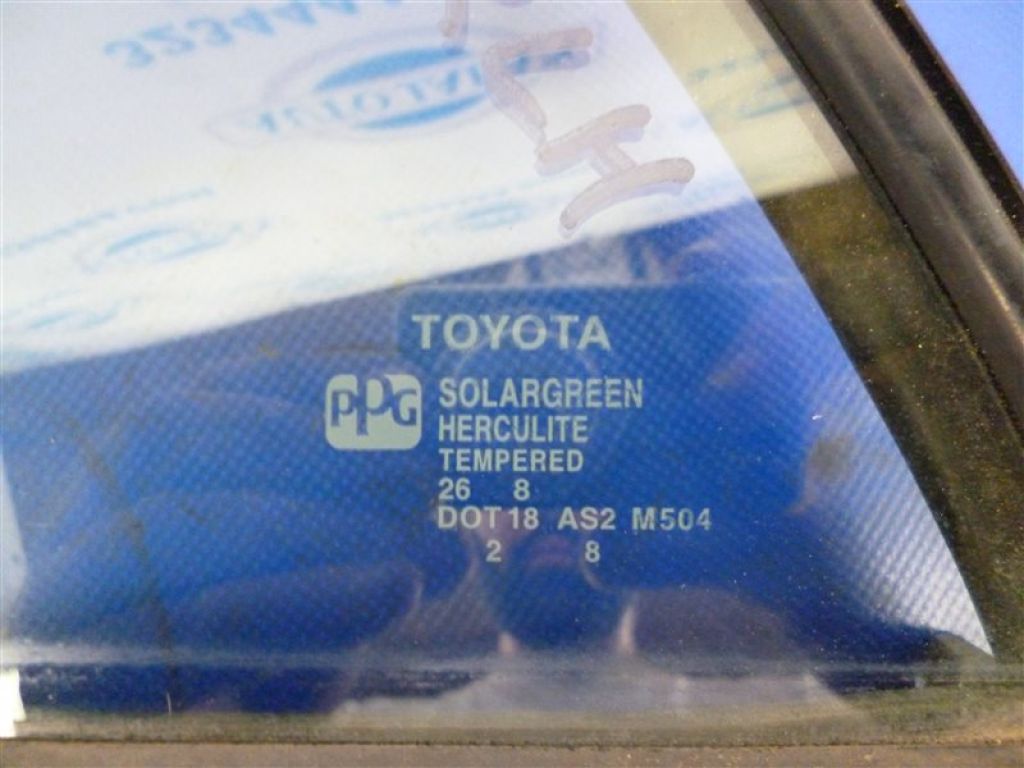 68124-02210 | Стекло двери глухое задн. лев. TOYOTA COROLLA 150 06-13 - Фото 3