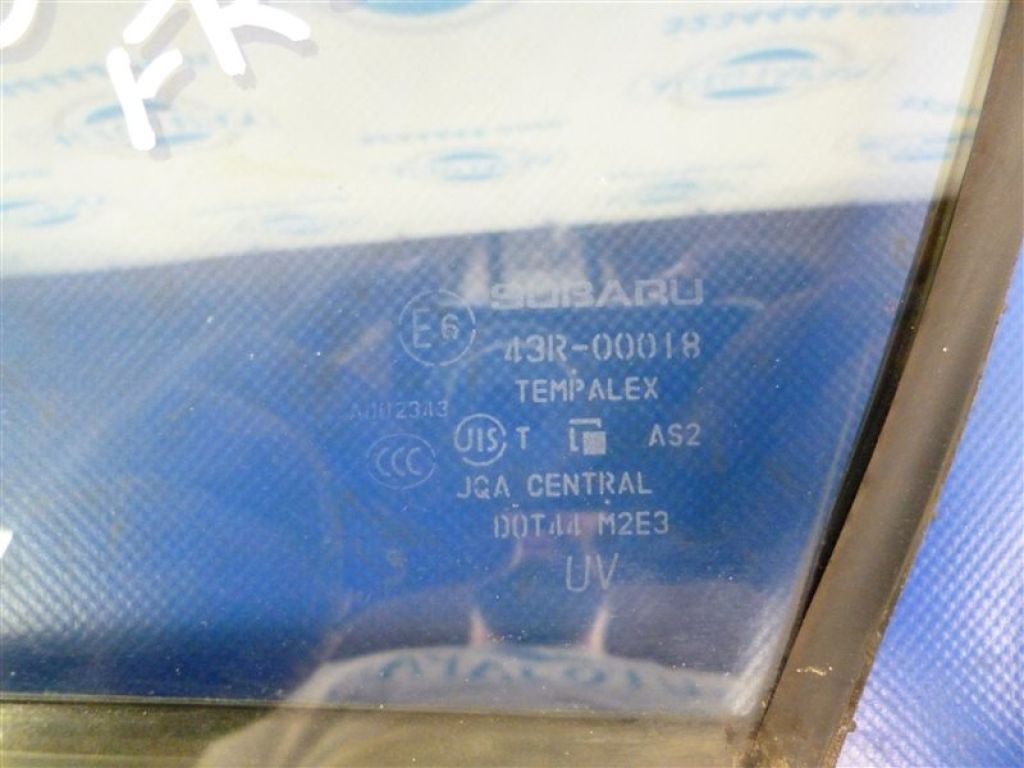 61012SG110 | Стекло двери глухое передн. лев. SUBARU FORESTER 12-19 - Фото 3