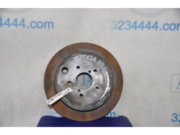 Тормозной диск задний лев. SUBARU IMPREZA 00-07 GD/GG
