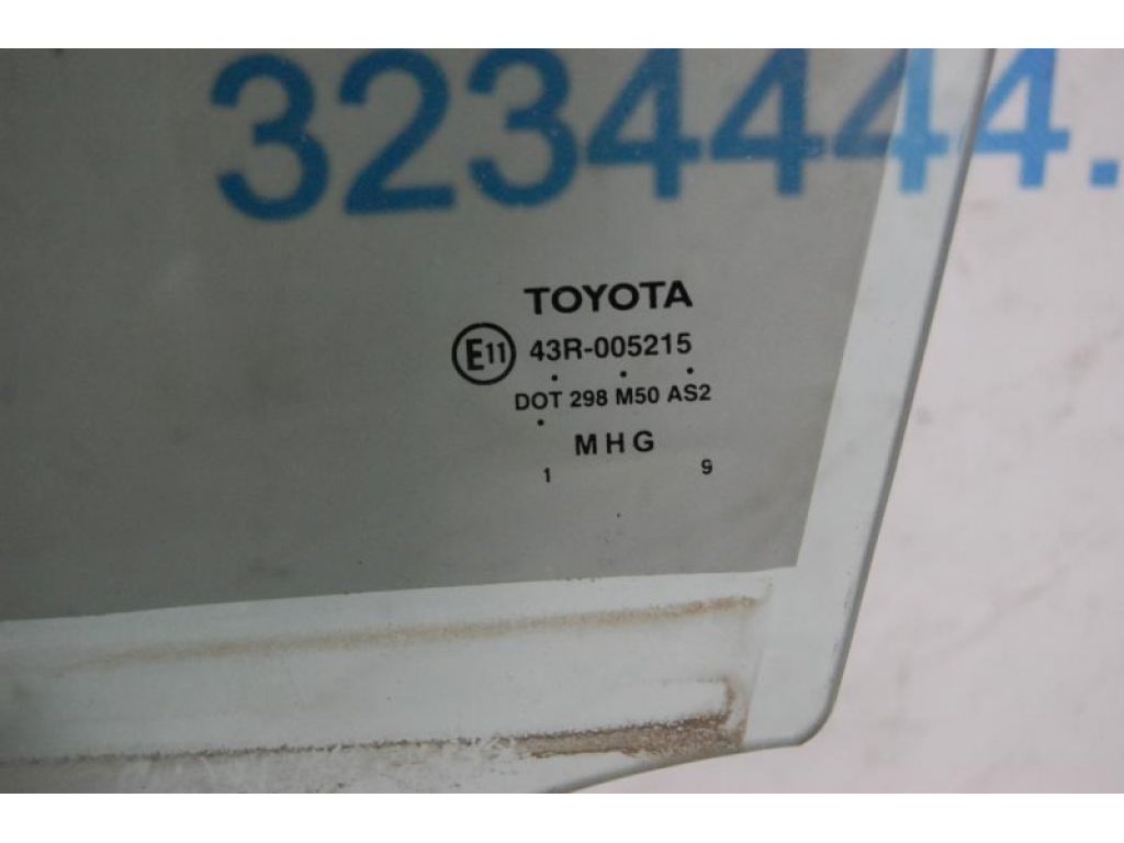 68102-33130 | Скло дверей передн. лів. TOYOTA CAMRY 40 06-11 - Фото 3