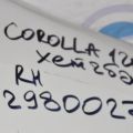 5381102080 | Крыло переднее прав. TOYOTA COROLLA 120 00-07 - Превью 2