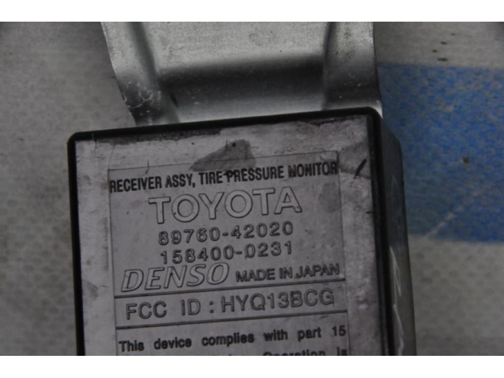 89760-42020 | Блок керування тиском в шинах TOYOTA RAV4 05-12 - Фото 3