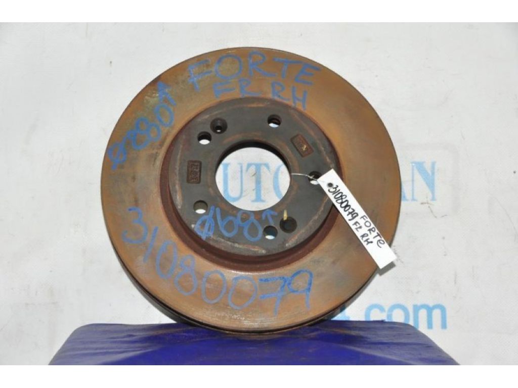 51712-1M000 | Гальмівний диск передній KIA FORTE/CERATO TD 08-13