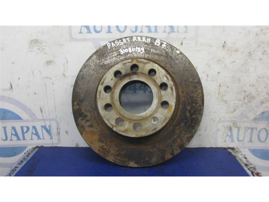 1K0 615 601 AA | Тормозной диск задний VOLKSWAGEN PASSAT B7 11-15