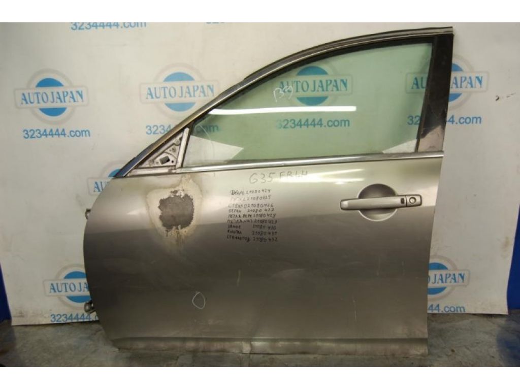 H010A-JK6MA | Двері передн. лів. INFINITI G25/G35/G37/Q40 06-14