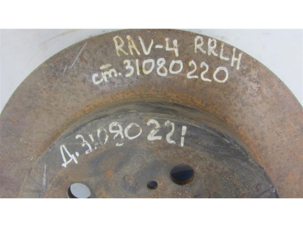 42431-42060 | Гальмівний диск задній TOYOTA RAV4 05-12 - Фото 3