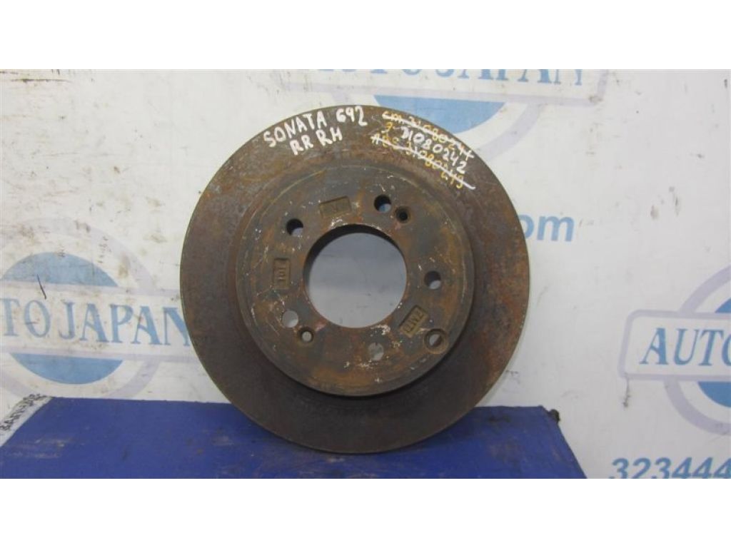 58411-3Q000 | Гальмівний диск задній HYUNDAI SONATA YF 10-14