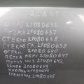 5736A117 | Стекло двери задн. лев. MITSUBISHI GALANT 03-12 - Превью 2