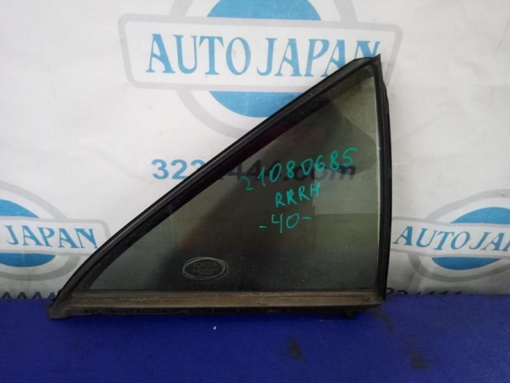 68123-33060 | Стекло двери глухое задн. прав. TOYOTA CAMRY 40 06-11