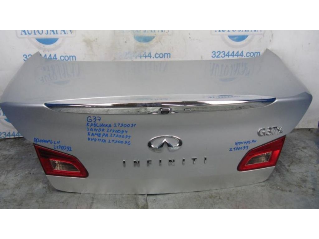 25380-JK01A | Кнопка відкриття багажника зовнішня INFINITI G25/G35/G37/Q40 06-14