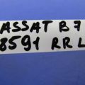 561 839 461 F | Стеклоподъемник задн. лев. VOLKSWAGEN PASSAT B7 11-15 - Превью 2