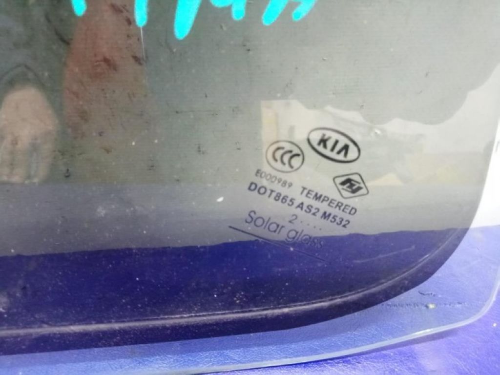 83417-2T010 | Скло дверей глухе задн. лів. KIA OPTIMA TF 11-16 - Фото 2
