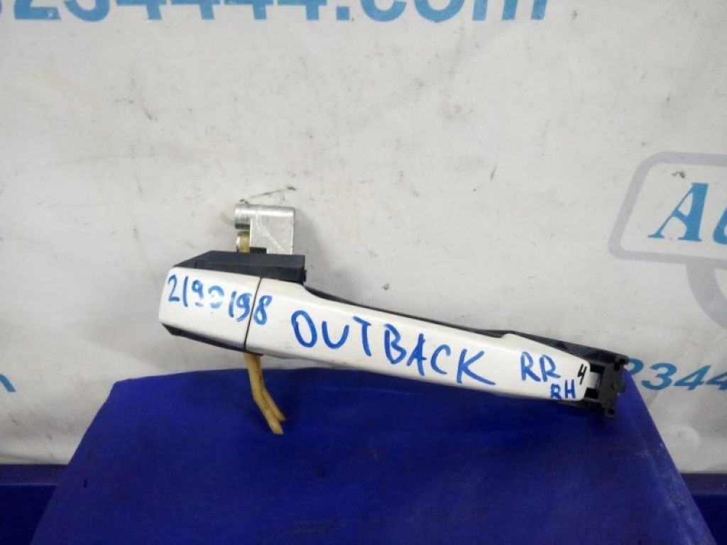 61160AJ10AWH | Ручка двері зовнішня задн. прав. SUBARU OUTBACK 09-14 BR