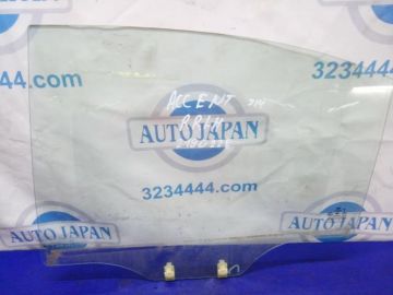 Скло дверей задн. лів. HYUNDAI ACCENT MC 06-10