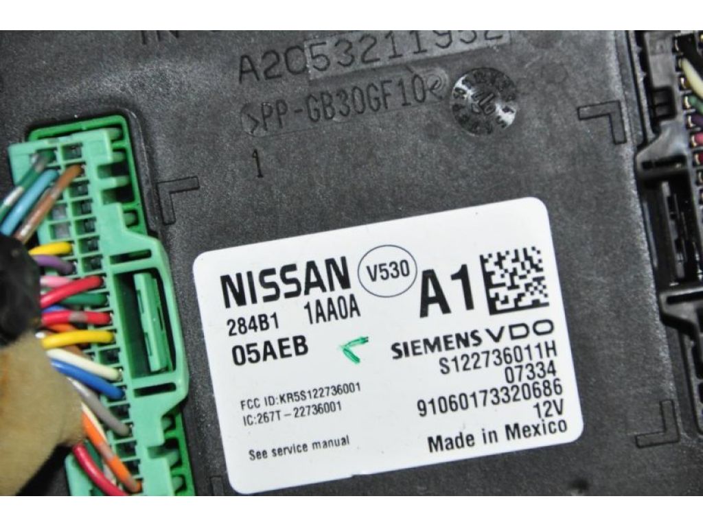 284B1-1AA0A | Блок комфорта NISSAN MURANO Z51 07-14 - Фото 3