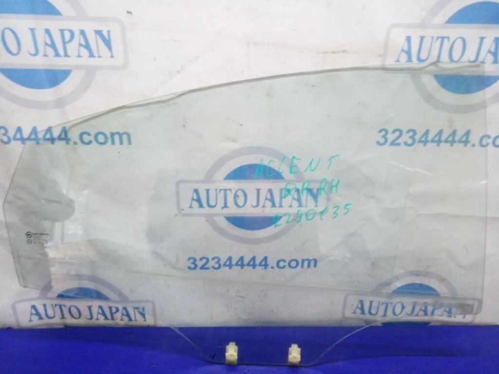 83421-1R210 | Скло дверей задн. прав. HYUNDAI ACCENT RB 10-
