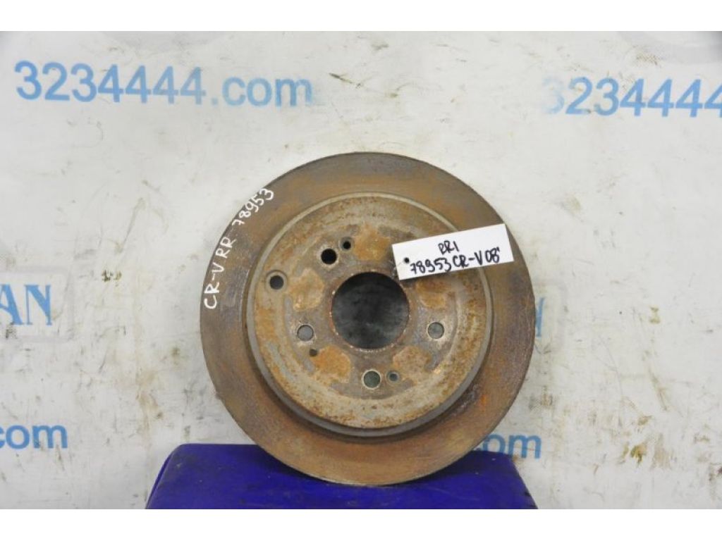 42510-SWW-G01 | Гальмівний диск задній HONDA CRV 06-12
