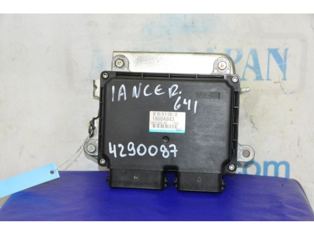 1860A843 | Блок управления двигателем MITSUBISHI LANCER X 10 07-15