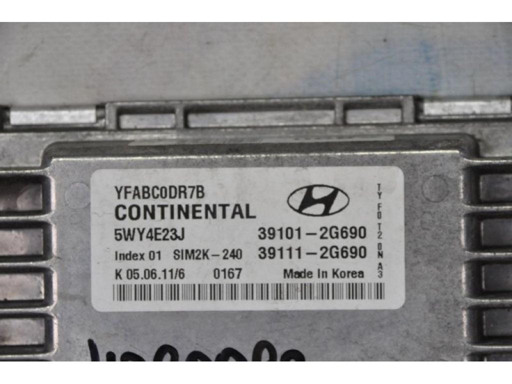39111-2G690 | Блок керування двигуном HYUNDAI SONATA YF 10-14 - Фото 3