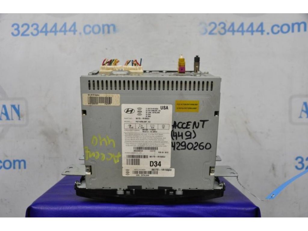 96170-1R150GU | Магнитола HYUNDAI ACCENT RB 10- - Фото 3