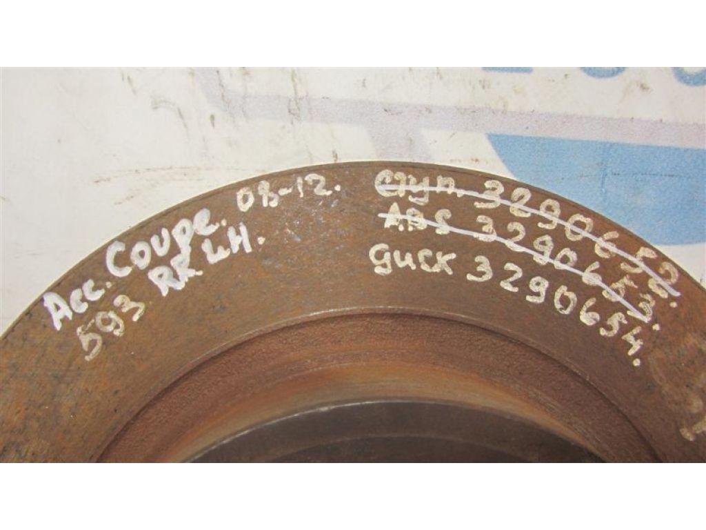 42510-TA0-A00 | Гальмівний диск задній HONDA ACCORD COUPE 07-12 - Фото 2