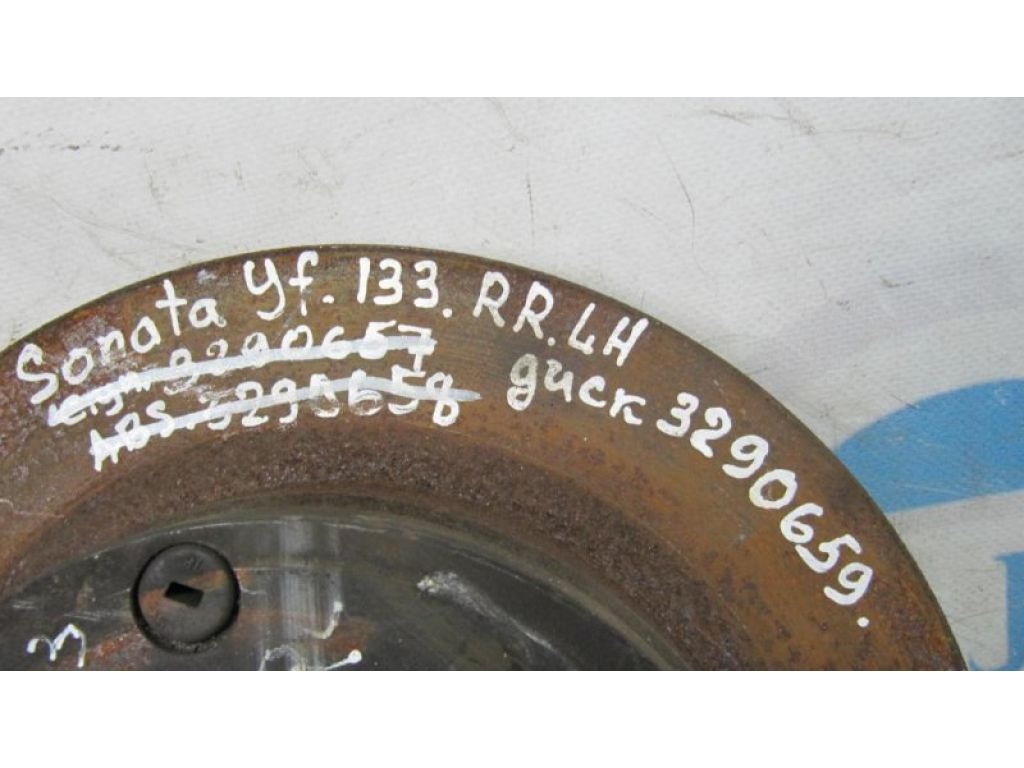 58411-3Q000 | Тормозной диск задний HYUNDAI SONATA YF 10-14 - Фото 2