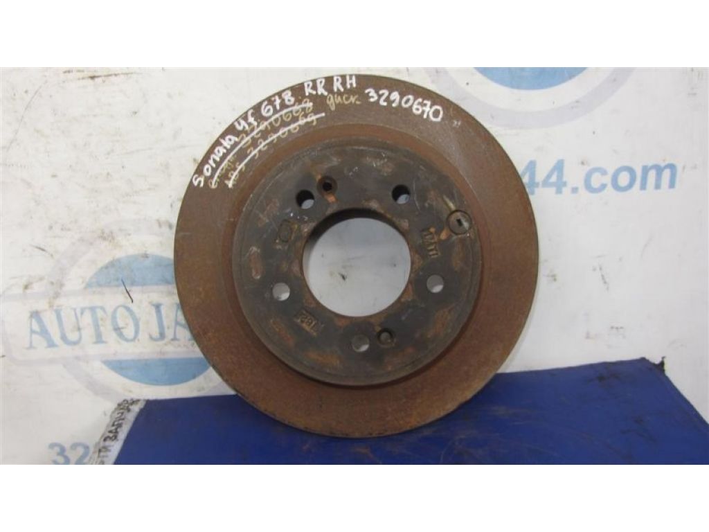 58411-3Q000 | Гальмівний диск задній HYUNDAI SONATA YF 10-14