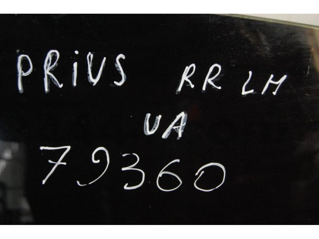 68104-47050 | Стекло двери задн. лев. TOYOTA PRIUS - 30 09-17 - Фото 2