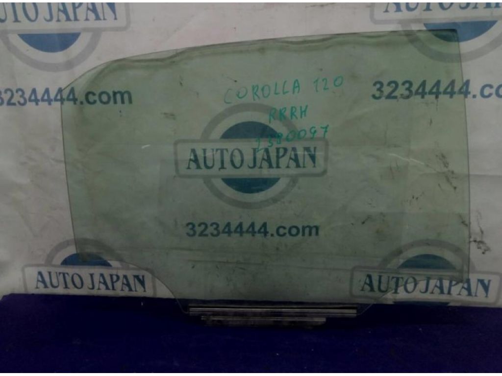 68103-02260 | Стекло двери задн. прав. TOYOTA COROLLA 150 06-13
