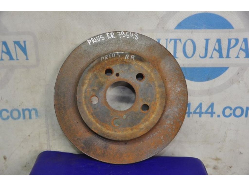 42431-12310 | Гальмівний диск задній TOYOTA PRIUS - 30 09-17