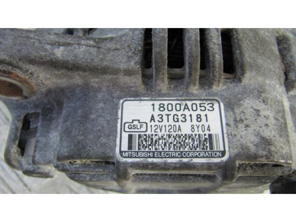 1800A053 | Генератор MITSUBISHI LANCER X 10 07-15 - Фото 6