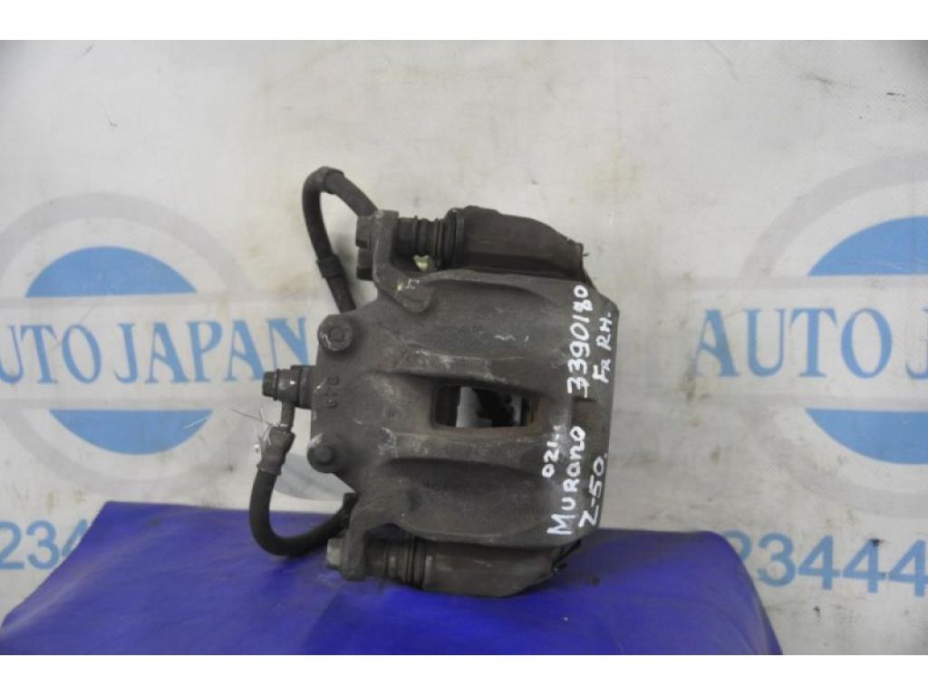 41001-CA005 | Суппорт тормозной передн. прав. NISSAN MURANO Z50 02-07