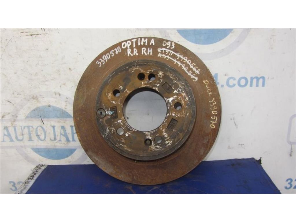 58411-3V500 | Гальмівний диск задній прав. KIA OPTIMA JF 15-20