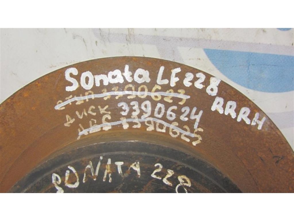 58411-3Q000 | Гальмівний диск задній HYUNDAI SONATA LF 2014- - Фото 2