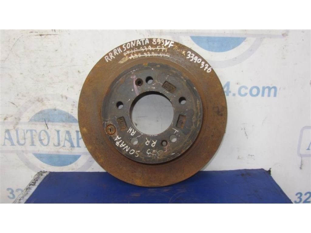 58411-3Q000 | Тормозной диск задний HYUNDAI SONATA YF 10-14