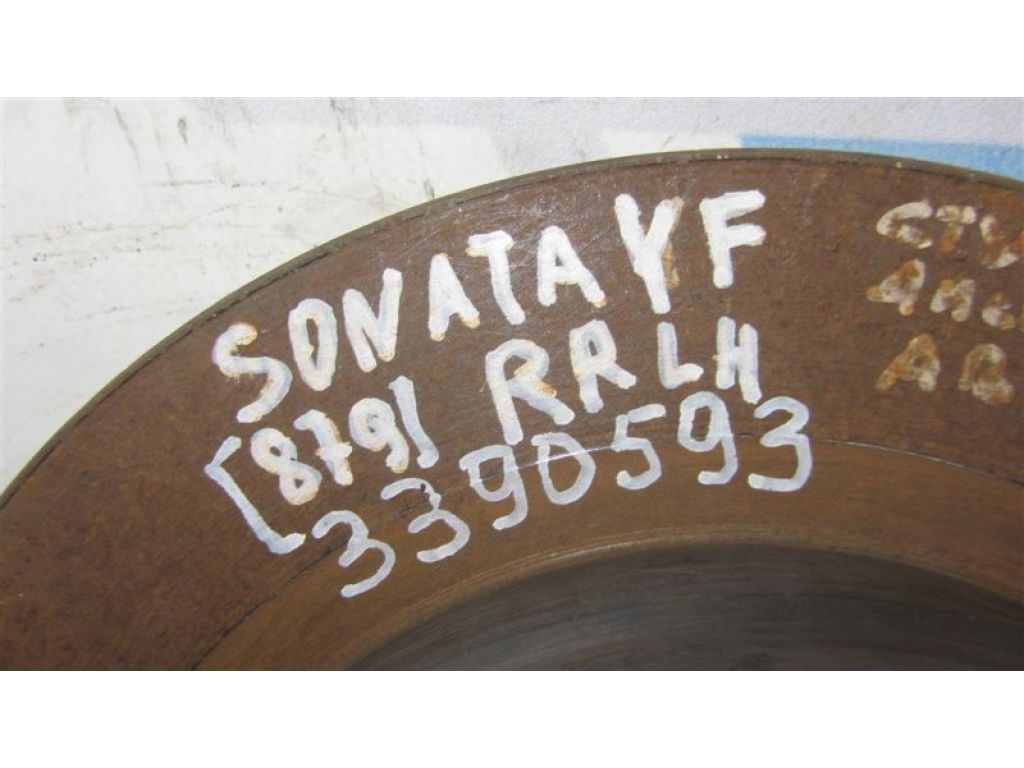 58411-3Q000 | Гальмівний диск задній HYUNDAI SONATA YF 10-14 - Фото 2