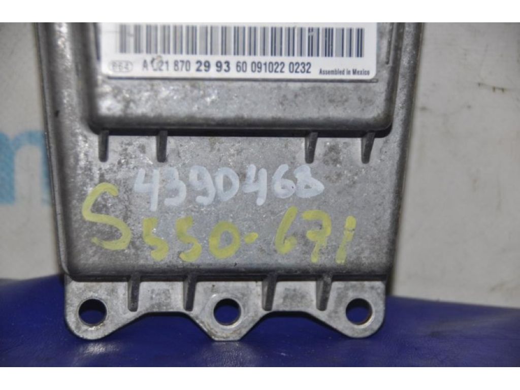 A 221 870 29 93 | Блок керування AIRBAG MERCEDES S-CLASS W221 06-13 - Фото 2