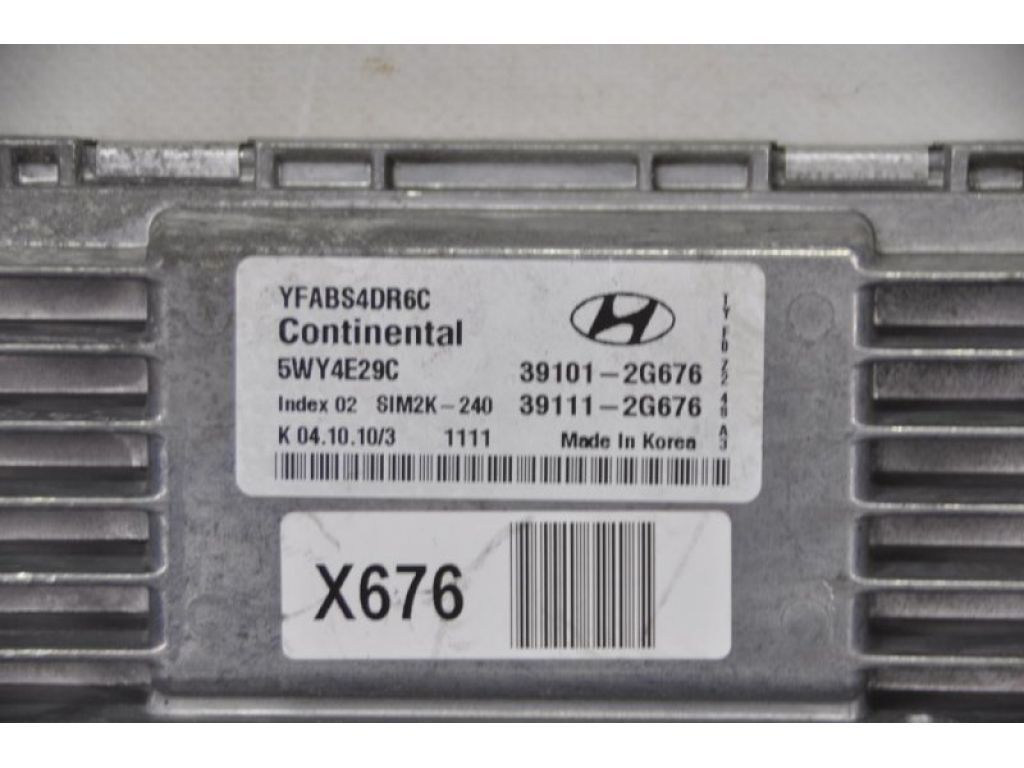 39111-2G676 | Блок керування двигуном HYUNDAI SONATA YF 10-14 - Фото 2
