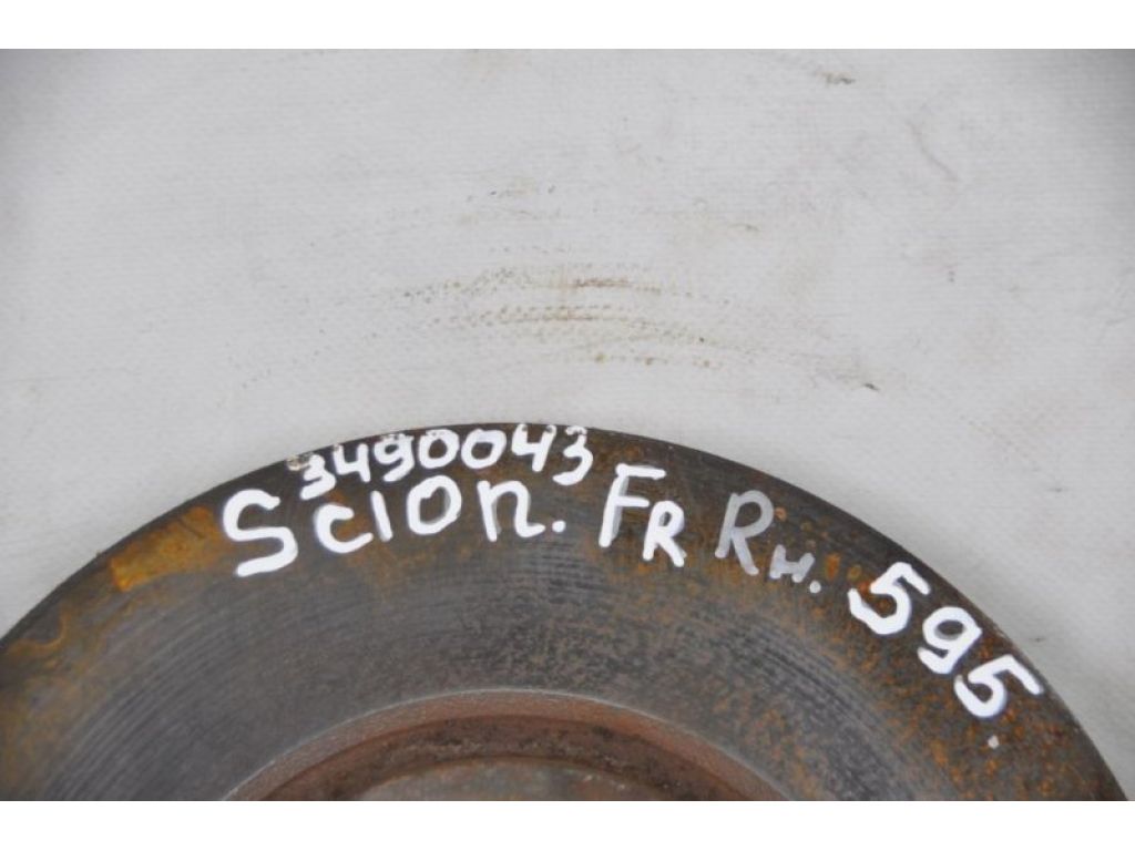 43512-20711 | Тормозной диск передний SCION TC 04-10 - Фото 2