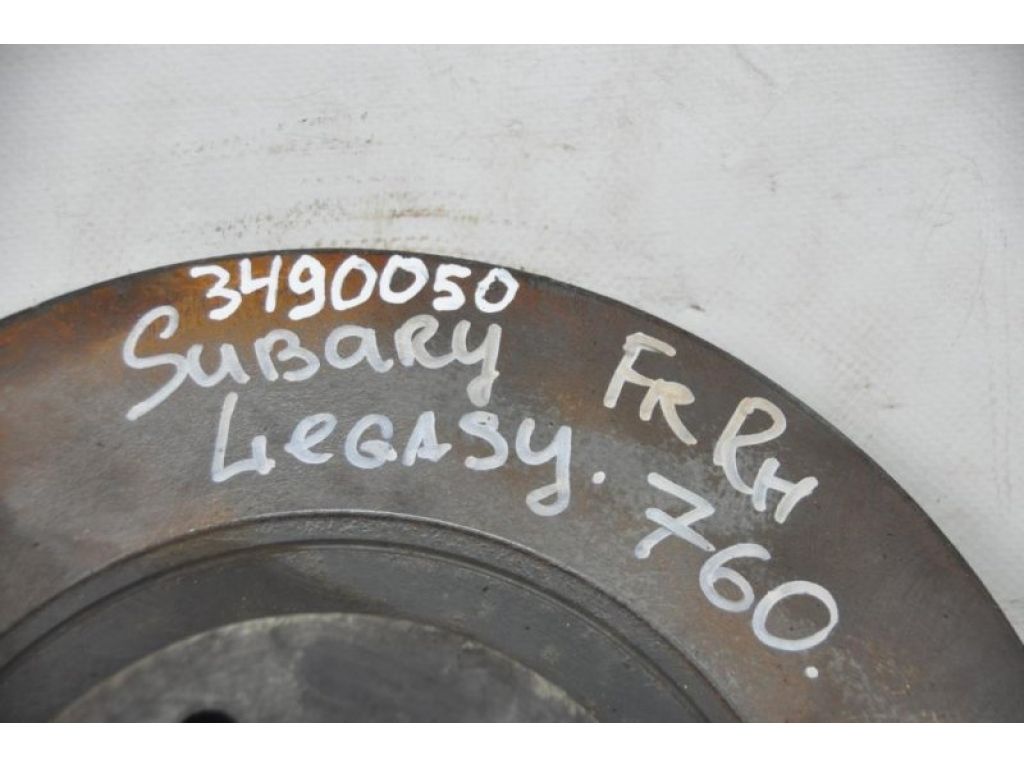 26300AG01A | Гальмівний диск передній SUBARU LEGACY 09-15 BM - Фото 2