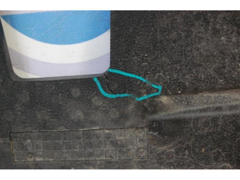 86620-3Q000 | Наполнитель бампера задний HYUNDAI SONATA YF 10-14 - Фото 4