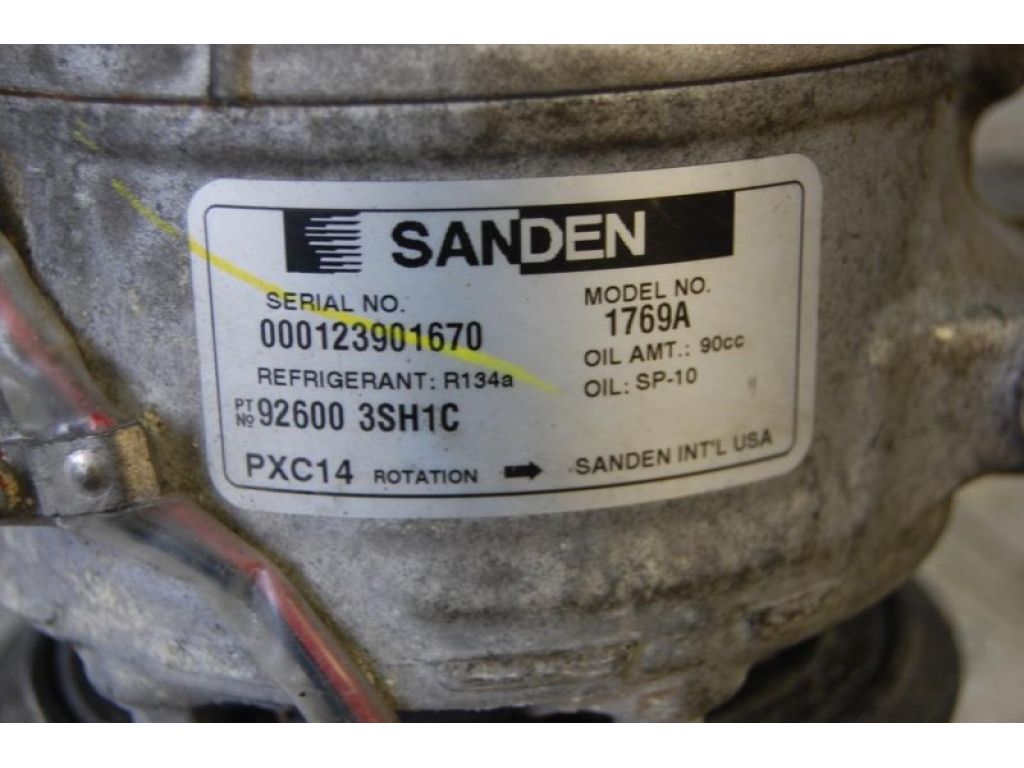 92600-3SH1C | Компрессор кондиционера NISSAN SENTRA B17 12-21 - Фото 7