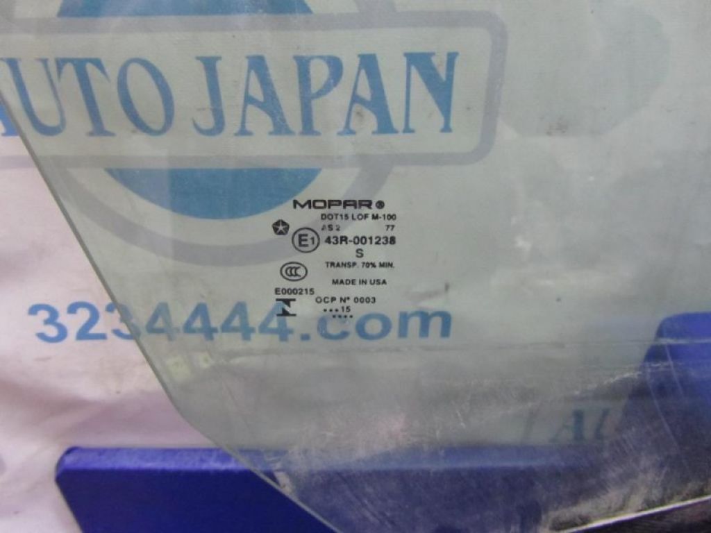 68104584AC | Стекло двери передн. прав. JEEP CHEROKEE 14- - Фото 2