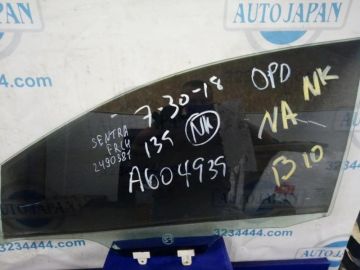 Скло дверей передн. лів. NISSAN SENTRA B17 12-21
