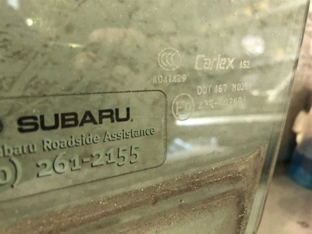 61011XA03A | Стекло двери передн. лев. SUBARU TRIBECA B10 07-13 - Фото 3