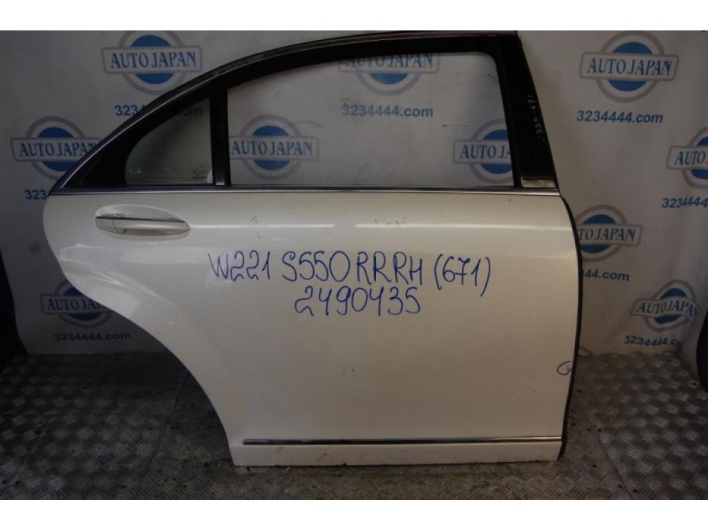 A 221 730 06 05 28 | Дверь задн. прав. MERCEDES S-CLASS W221 06-13