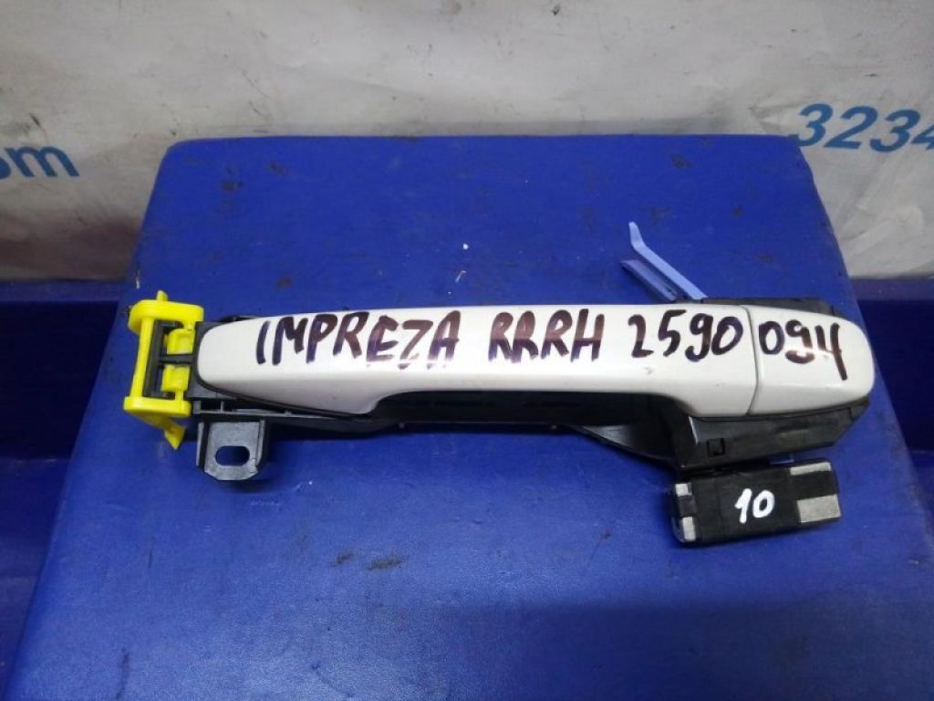 61160FJ000W6 | Ручка двери наружная задн. прав. SUBARU IMPREZA 11-17